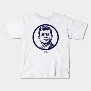 1964 Remembering John F. Kennedy Kids T-Shirt